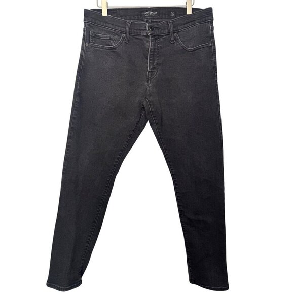 Lucky Brand Mens Black 110 Skinny Denim Casual Jeans 34X30 Everyday - Picture 1 of 9